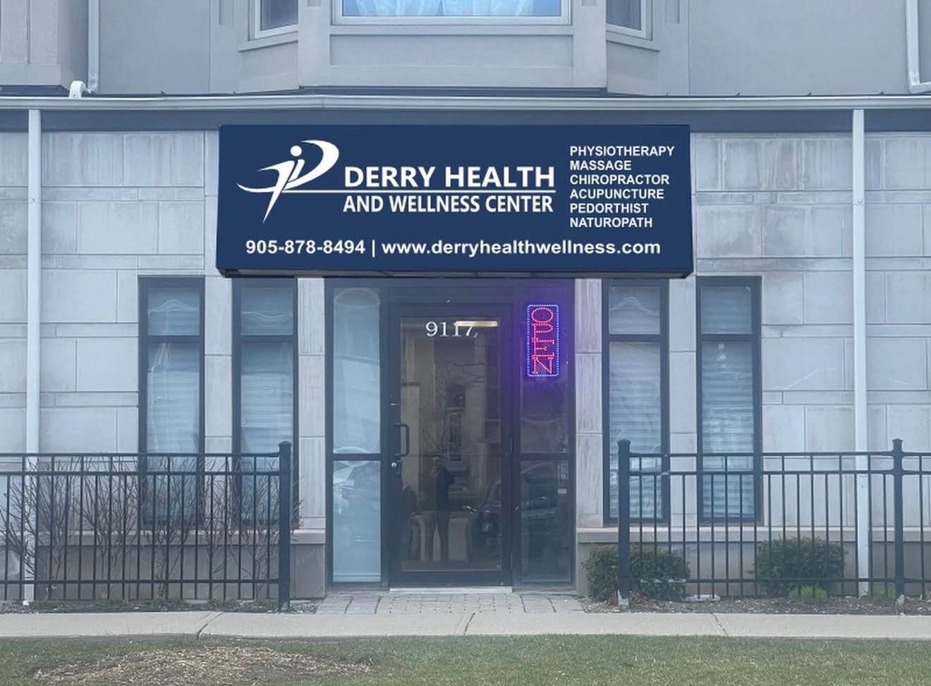 Derry Health and Wellness Center storefront in Milton